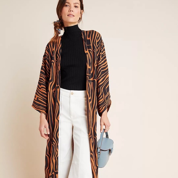Anthropologie Bel Kazan Kyra Kimono One Size - NWT - Picture 6 of 10